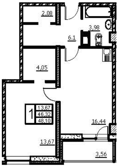 Купить апартаменты YE'S | Двухкомнатные апартаменты 179,6 м2
